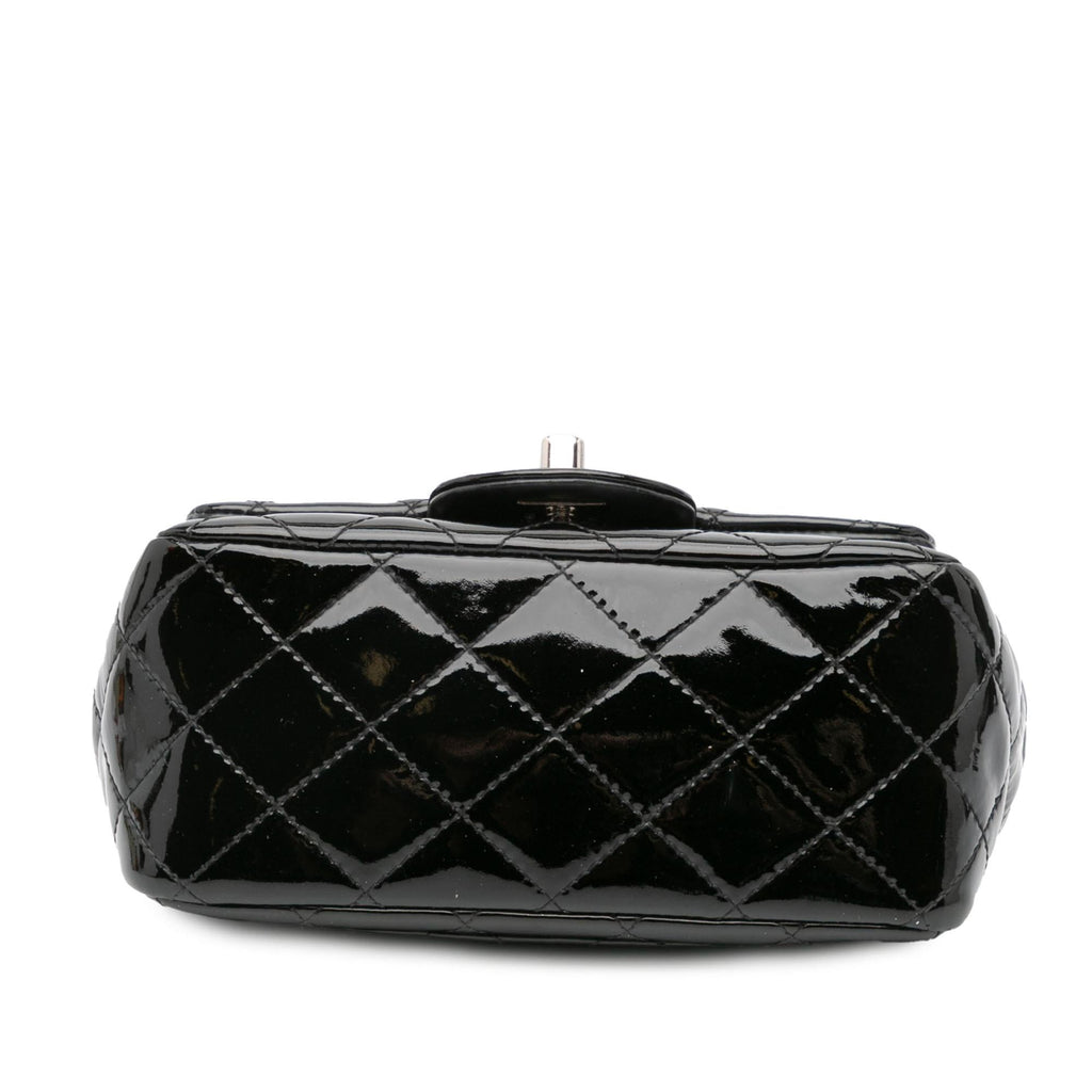 Chanel Mini Square Classic Patent Single Flap