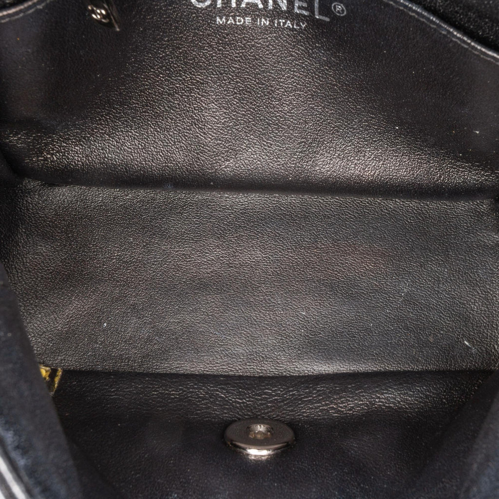 Chanel Mini Square Classic Patent Single Flap