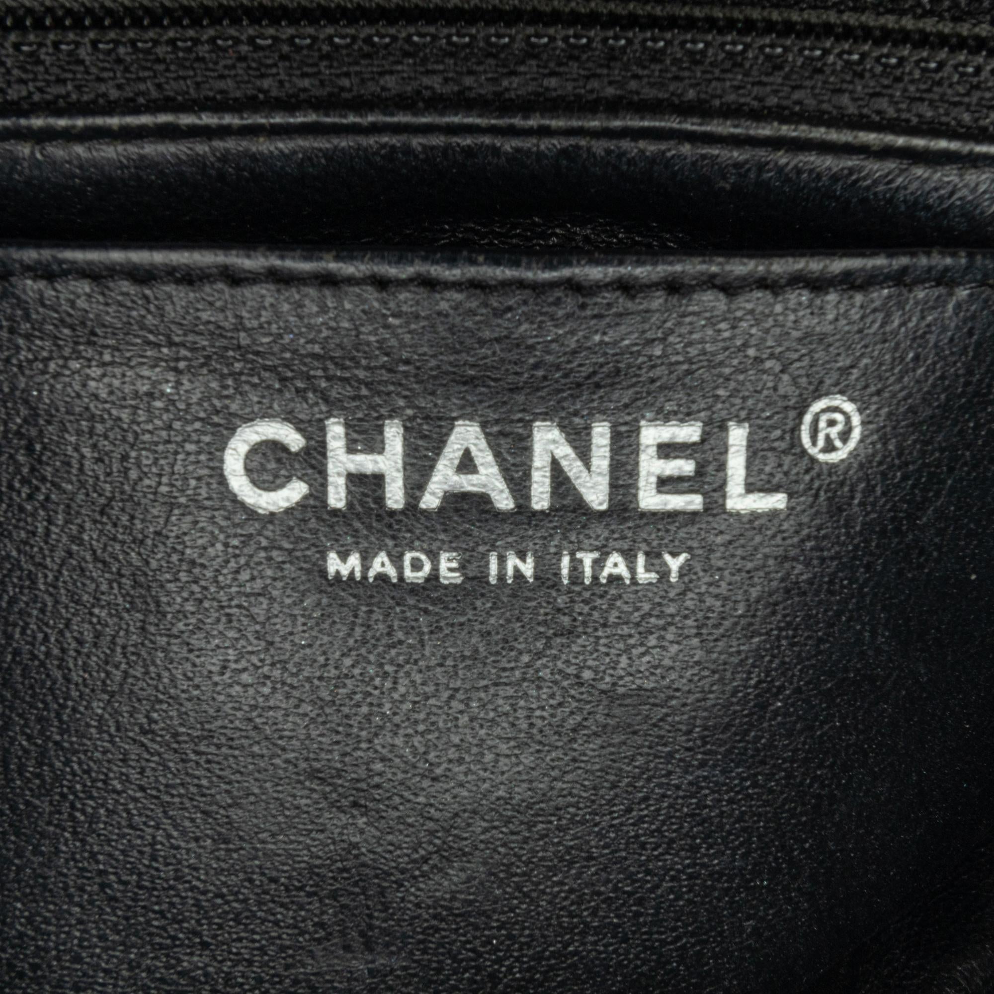 Chanel Mini Square Classic Patent Single Flap