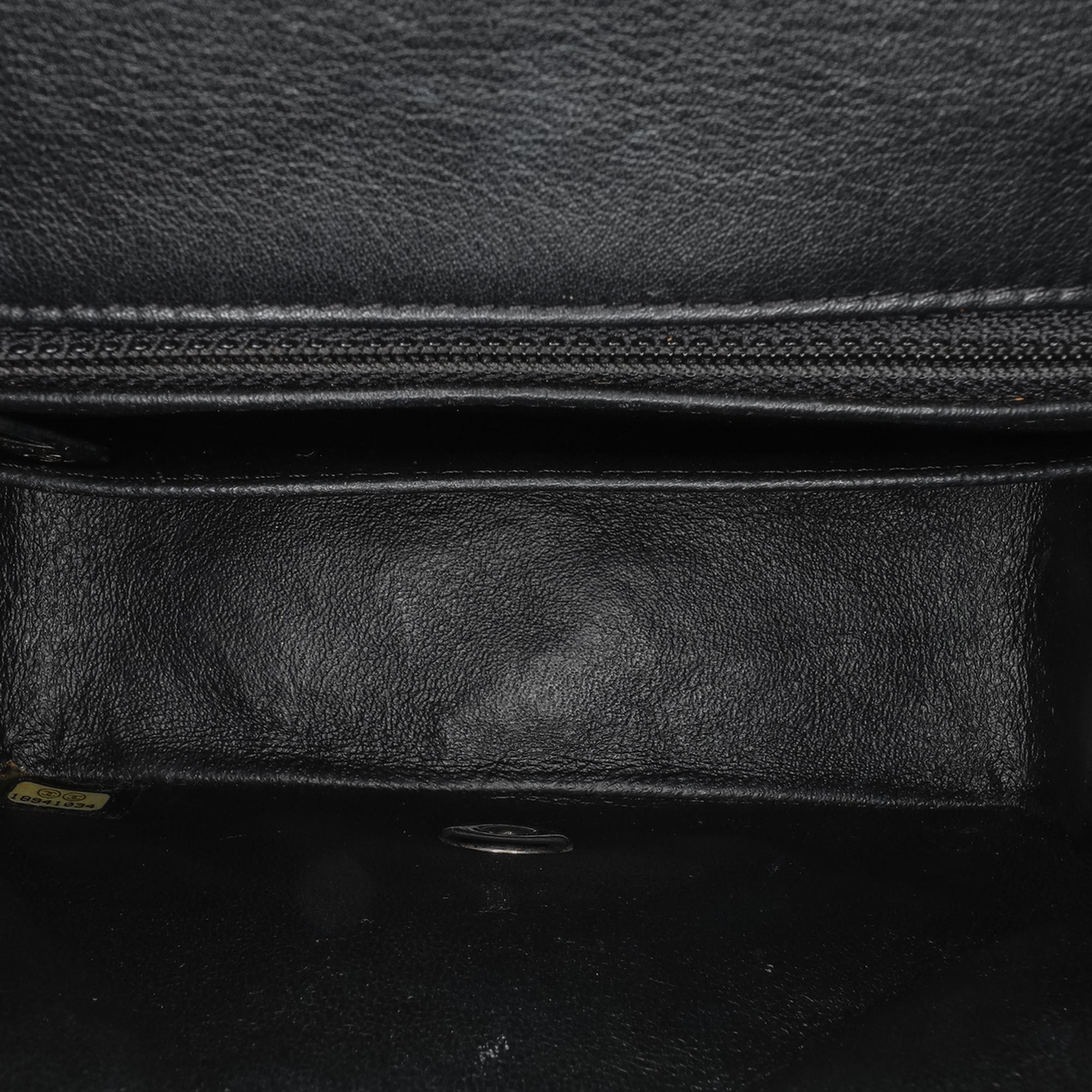 Chanel Mini Square Classic Patent Single Flap
