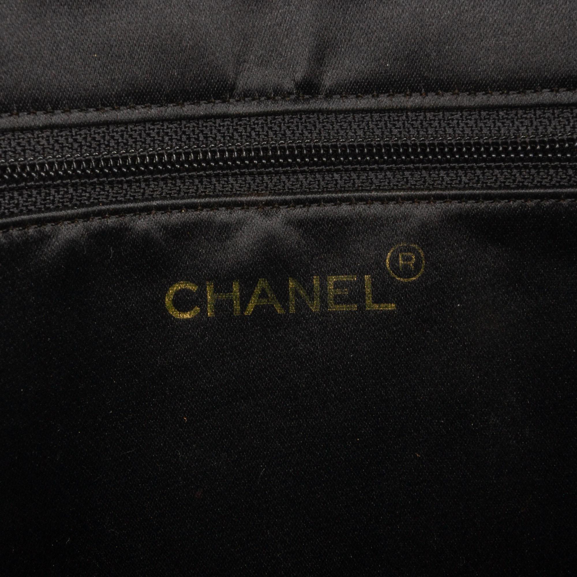 Chanel Mini Square Classic Satin Single Flap