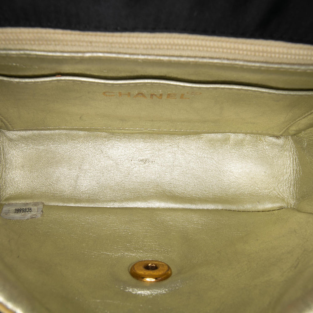 Chanel Mini Square Classic Satin Single Flap