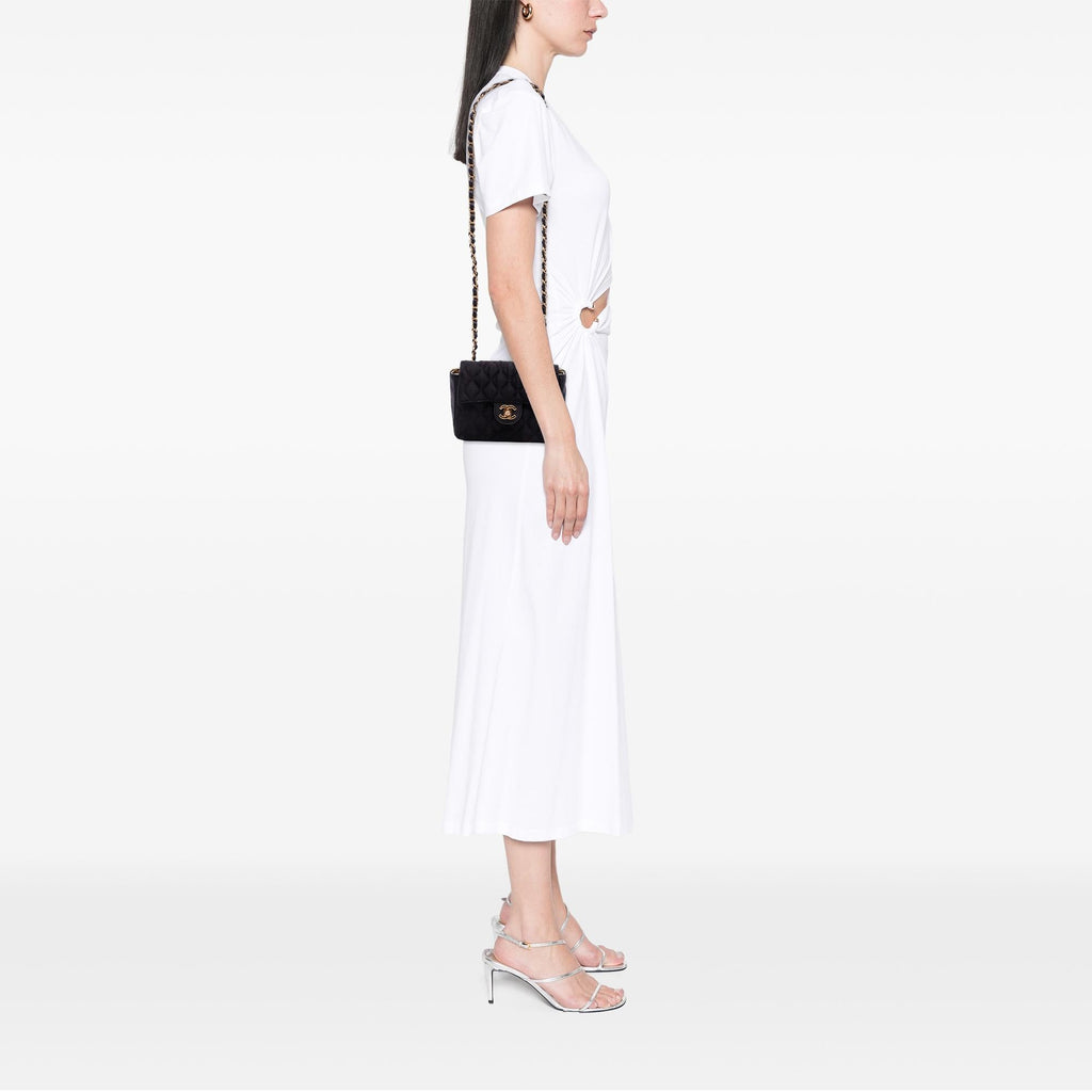 Chanel Mini Square Classic Satin Single Flap