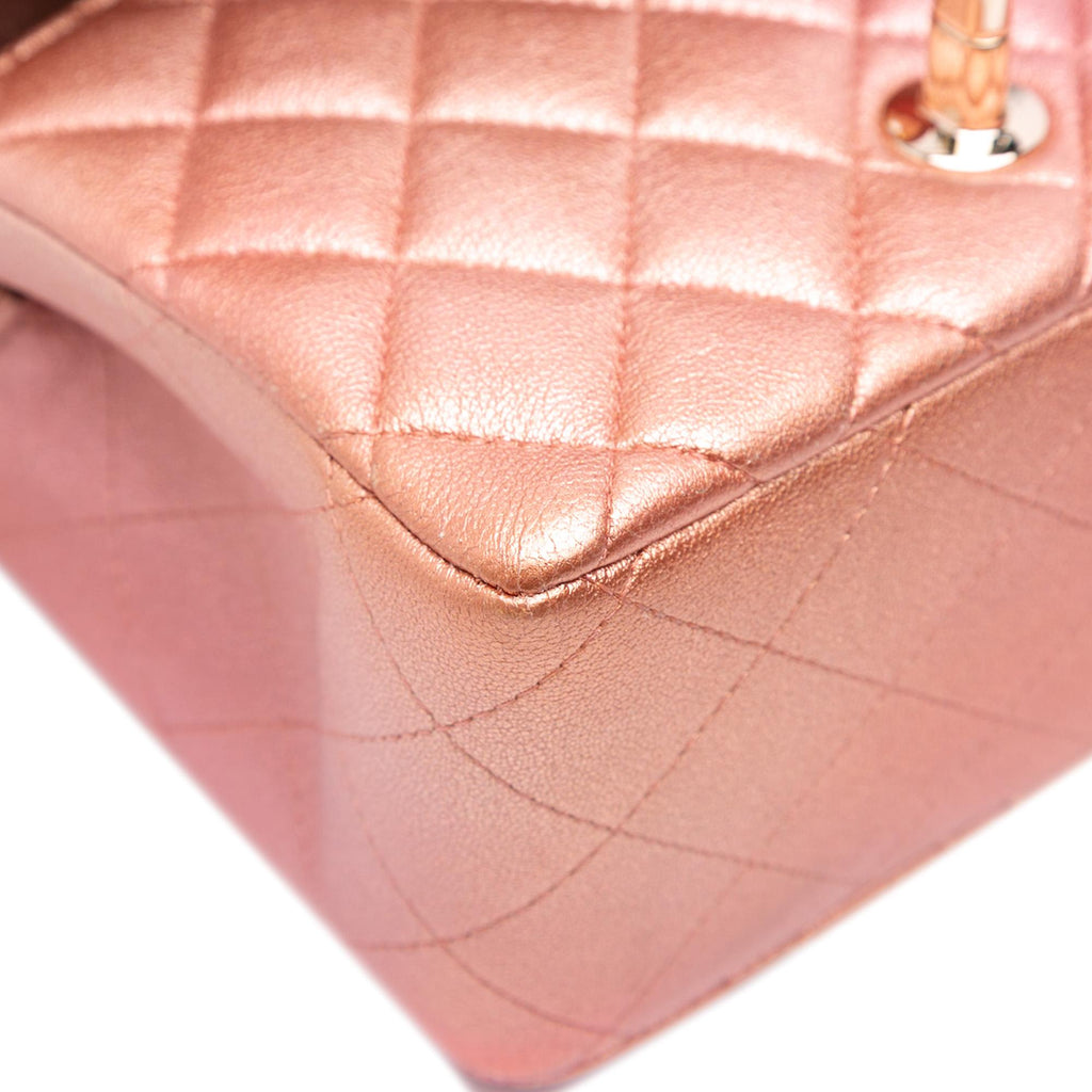 Chanel Mini Square Iridescent Calfskin Flap