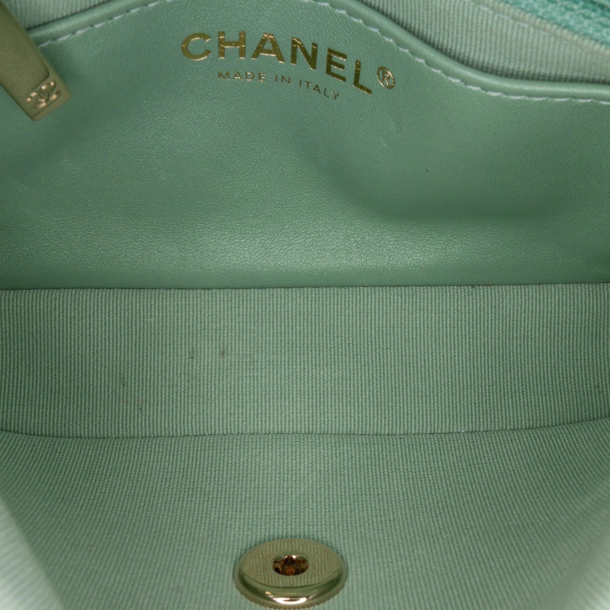 Chanel Mini Square Lambskin Candy Hearts Flap (SHG-1Ku7iU)