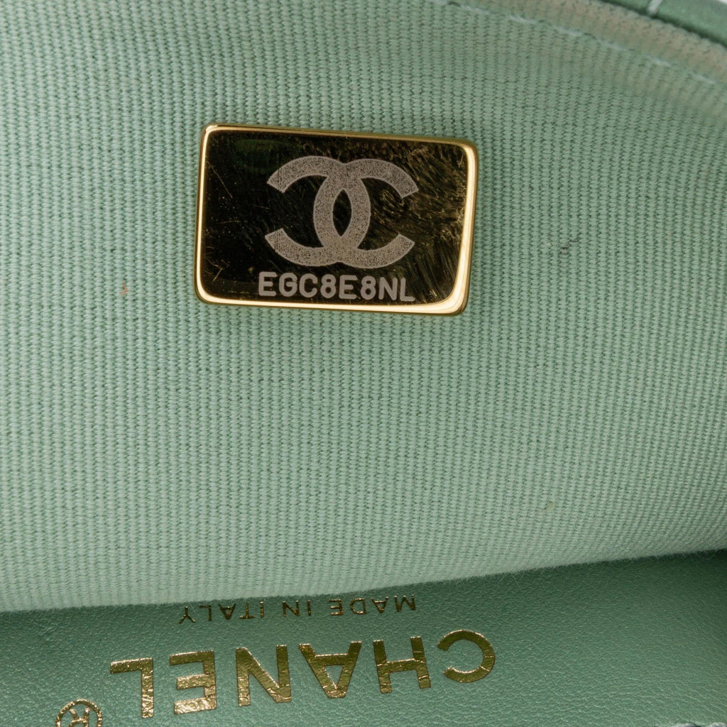 Chanel Mini Square Lambskin Candy Hearts Flap (SHG-1Ku7iU)