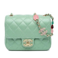 Chanel Mini Square Lambskin Candy Hearts Flap (SHG-1Ku7iU)