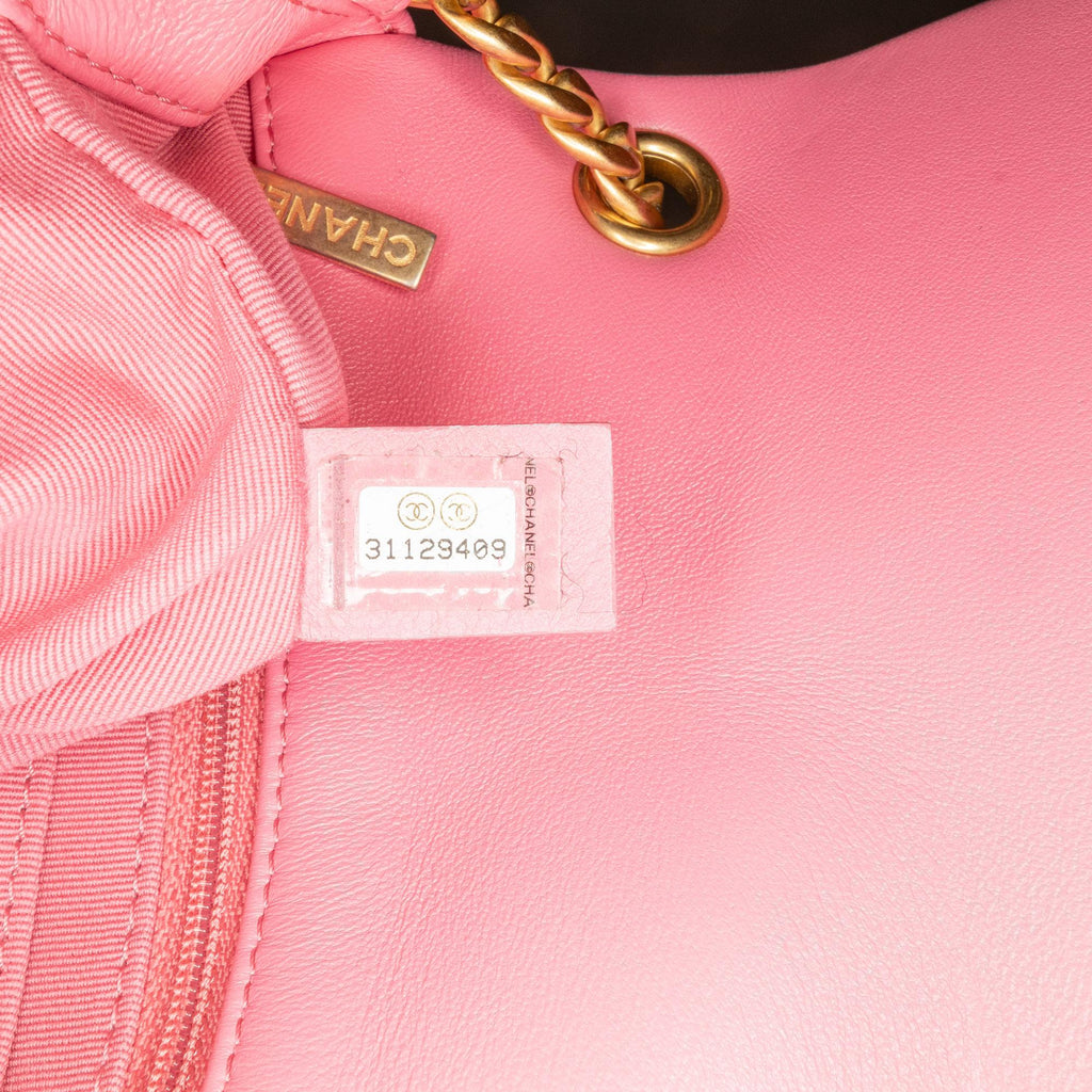 Chanel Mini Square Lambskin Pearl Samba Flap