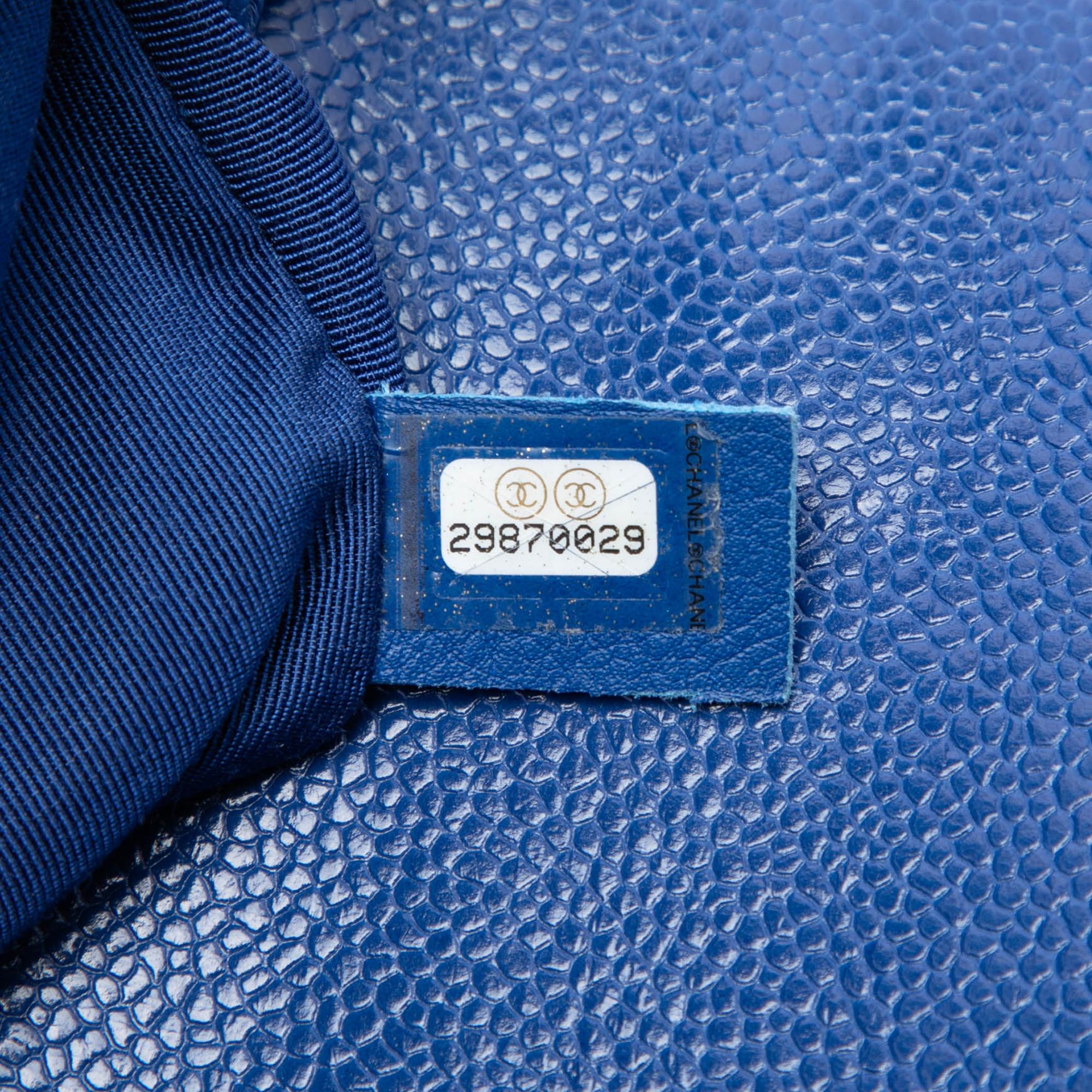 Chanel Mini Square Quilted Caviar CC Incognito Single Flap