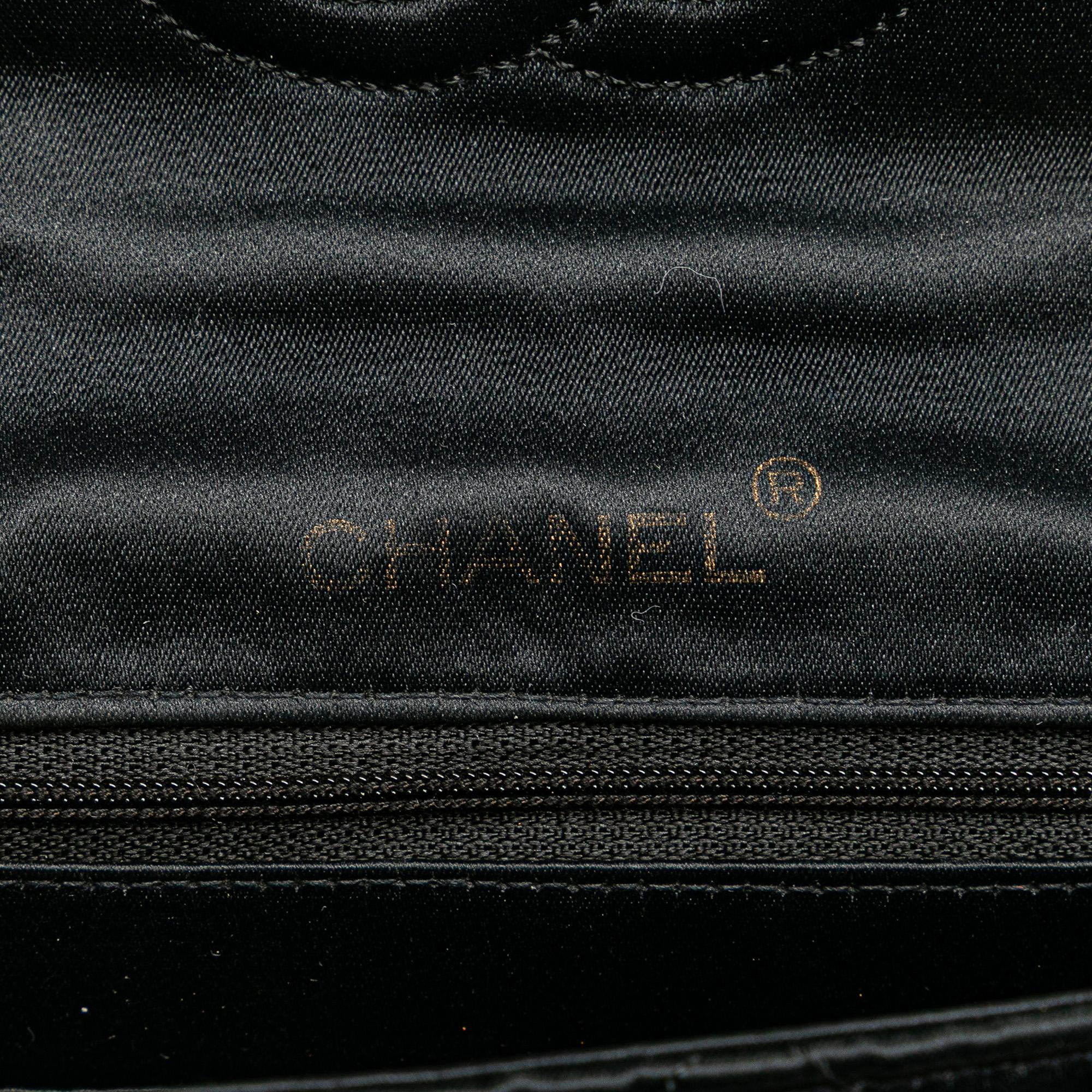 Chanel Mini Square Quilted Satin Single Flap