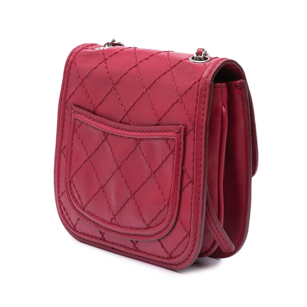 Chanel Mini Stitched Calfskin Citizen Flap