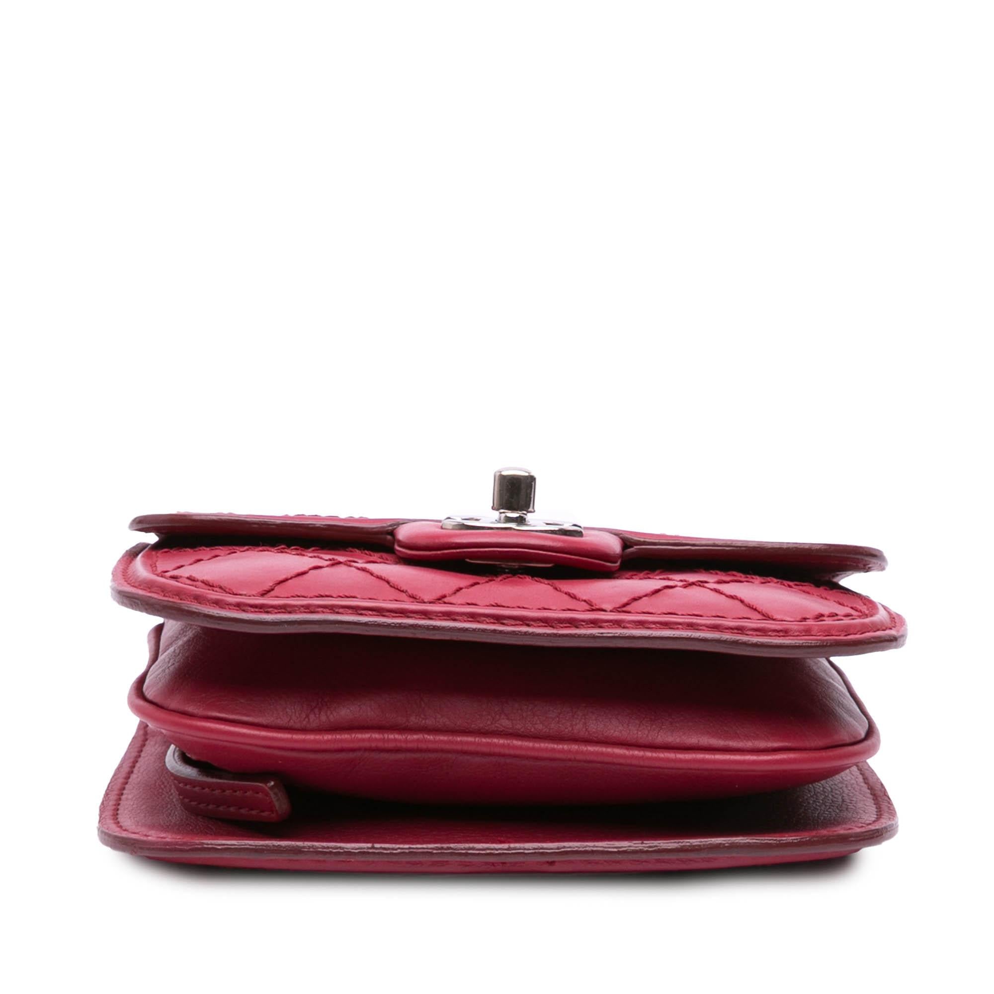 Chanel Mini Stitched Calfskin Citizen Flap