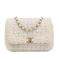 Chanel Mini Tweed Flap Crossbody (SHG-7gRh4A)