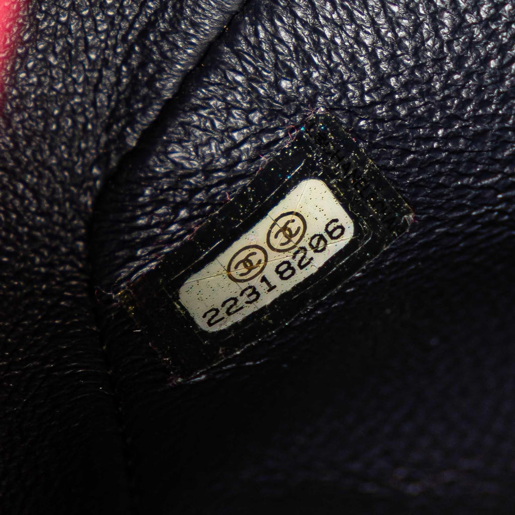 Chanel Mini Vertical Quilted Jersey Single Flap