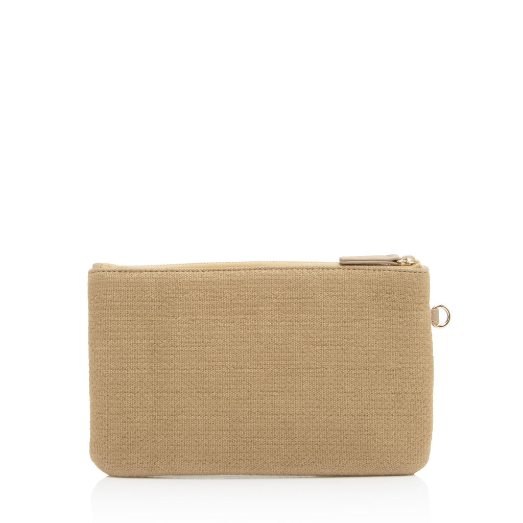 Chanel Mixed Fibers Deauville Pochette