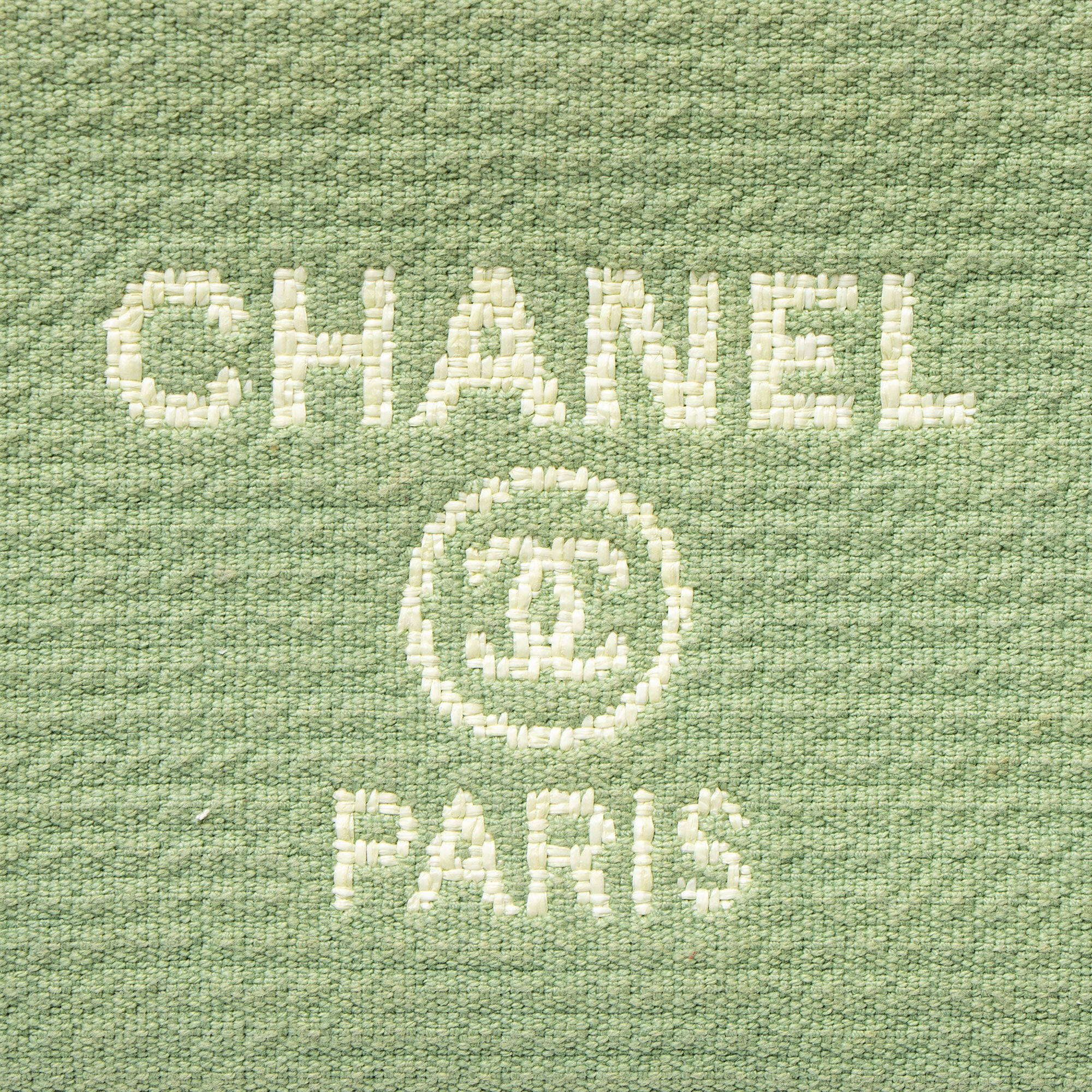 Chanel Mixed Fibers Deauville Pochette