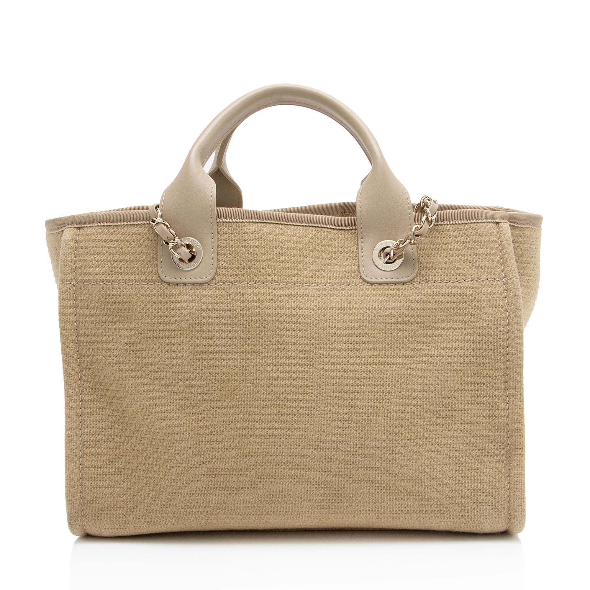 Chanel Mixed Fibers Deauville Small Tote