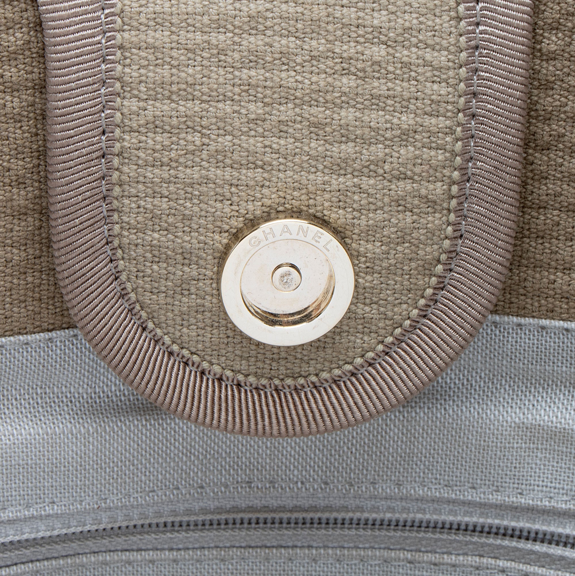 Chanel Mixed Fibers Deauville Small Tote