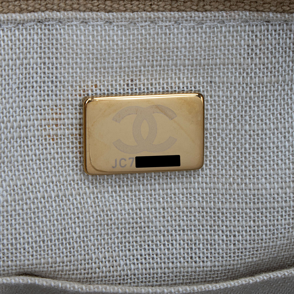 Chanel Mixed Fibers Deauville Small Tote