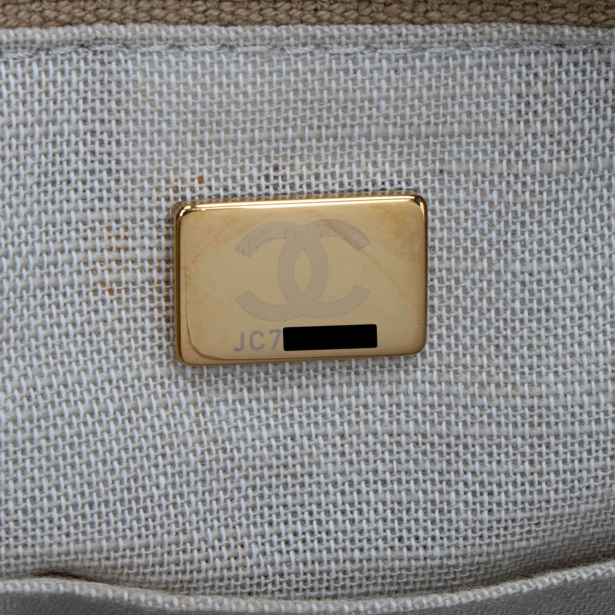 Chanel Mixed Fibers Deauville Small Tote