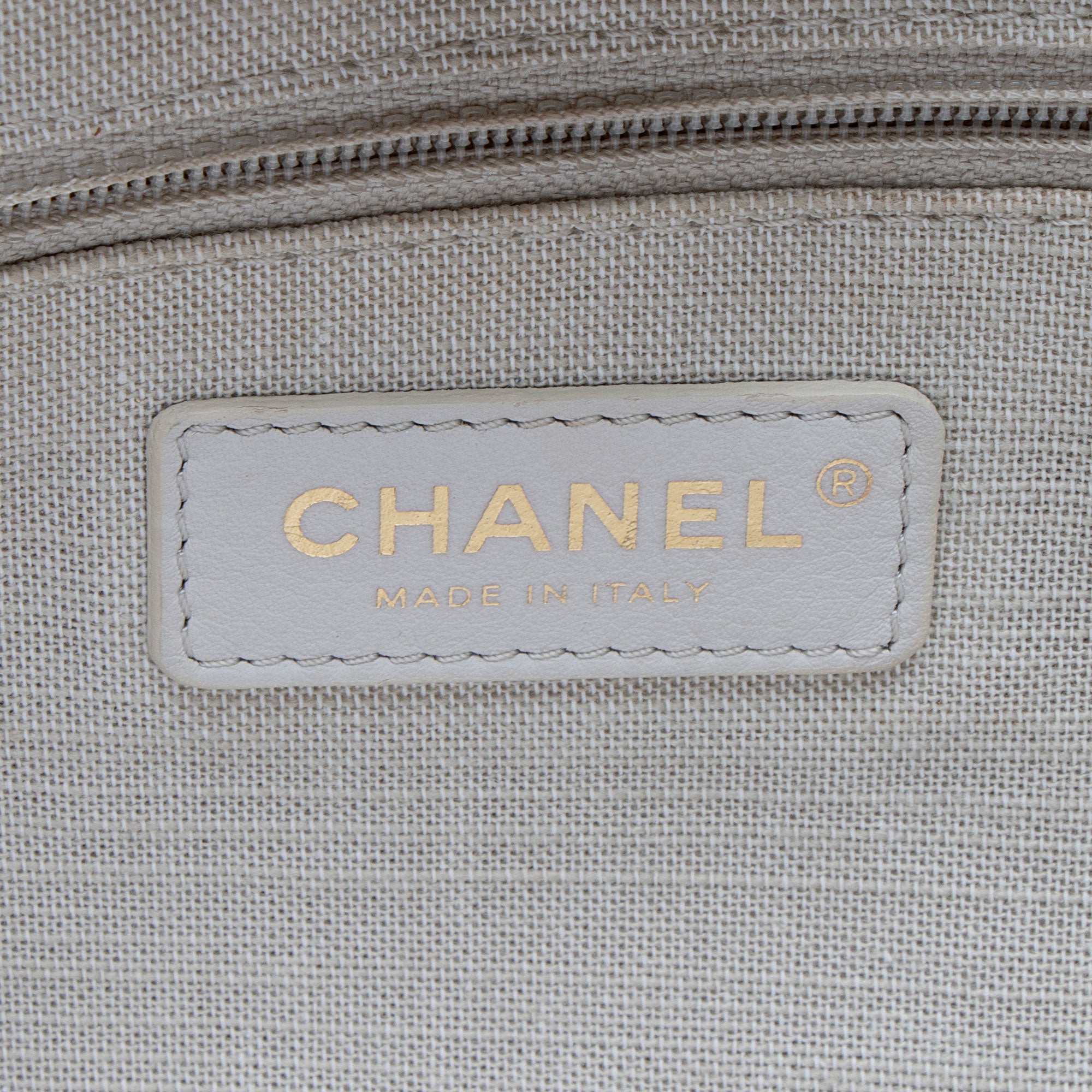 Chanel Mixed Fibers Deauville Small Tote