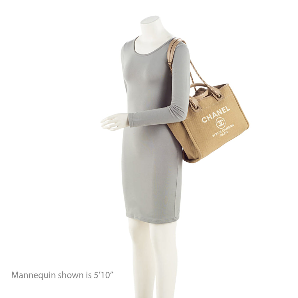 Chanel Mixed Fibers Deauville Small Tote