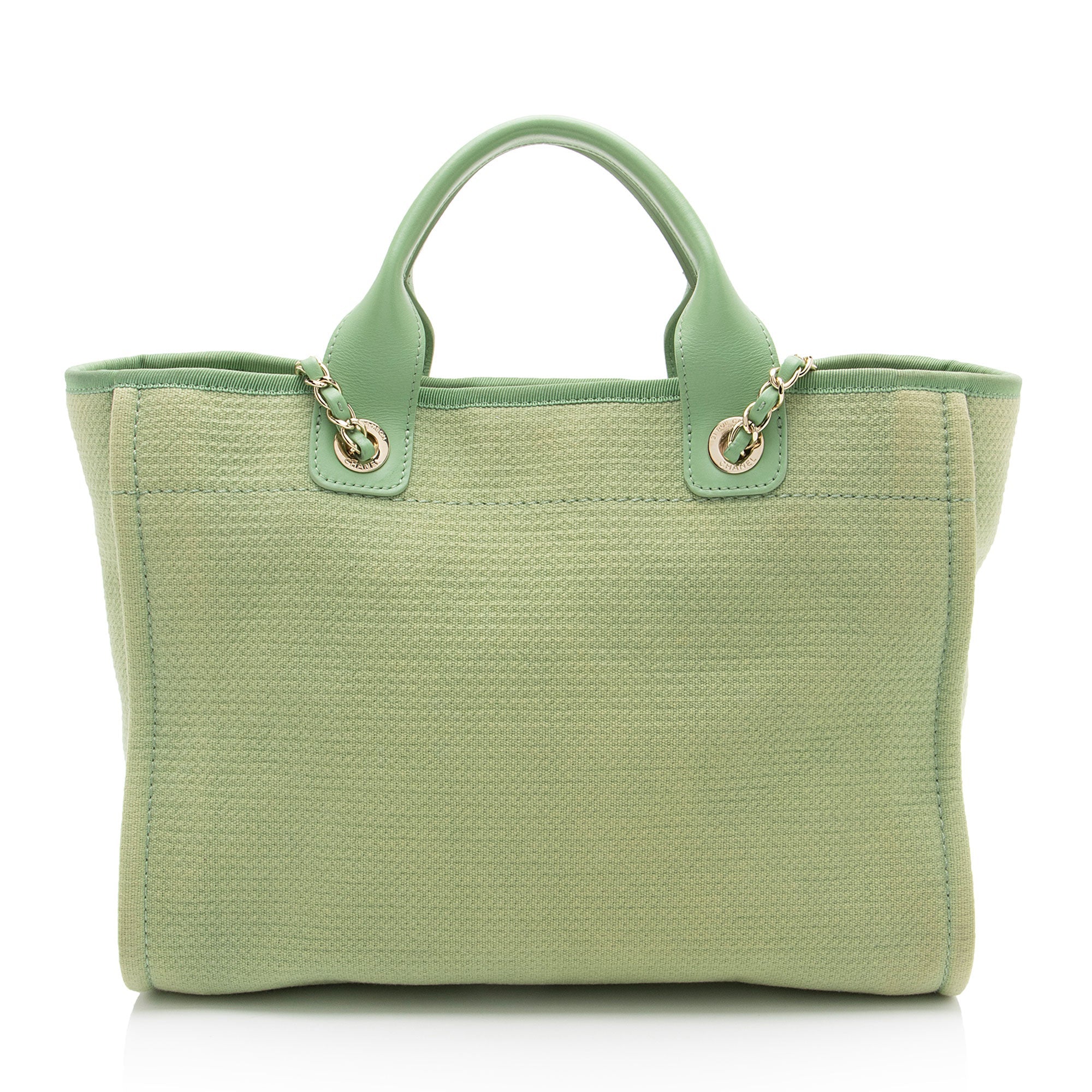 Chanel Mixed Fibers Deauville Small Tote