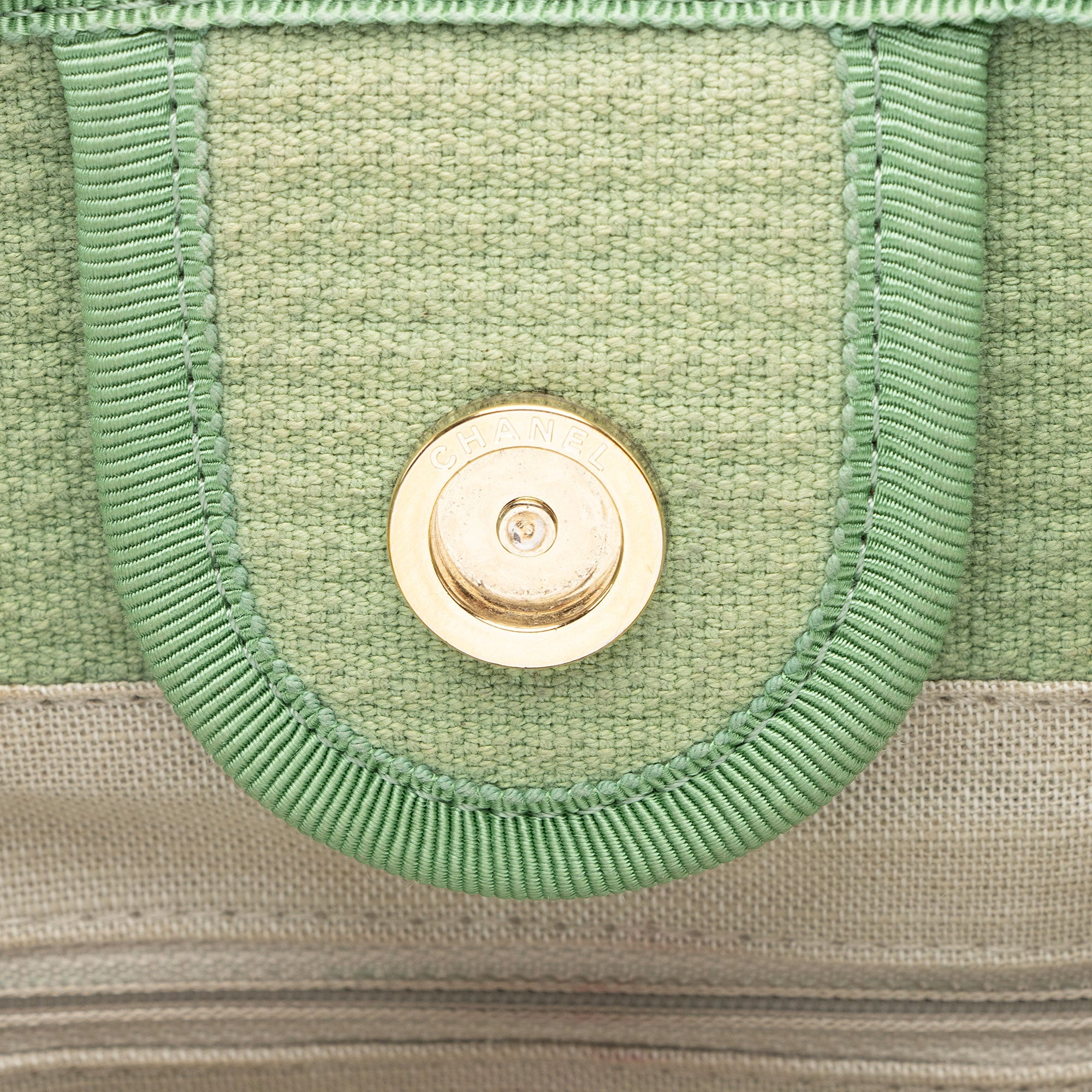 Chanel Mixed Fibers Deauville Small Tote