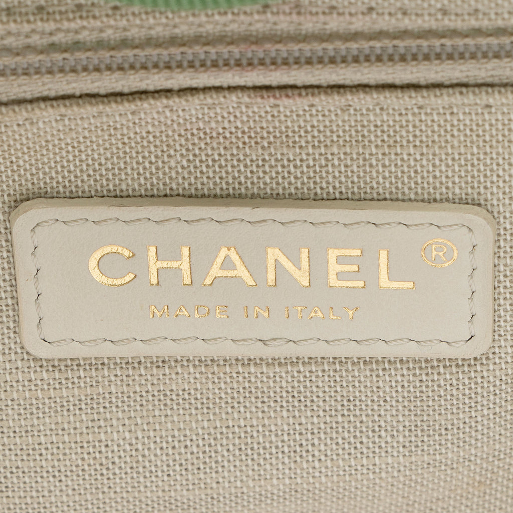 Chanel Mixed Fibers Deauville Small Tote