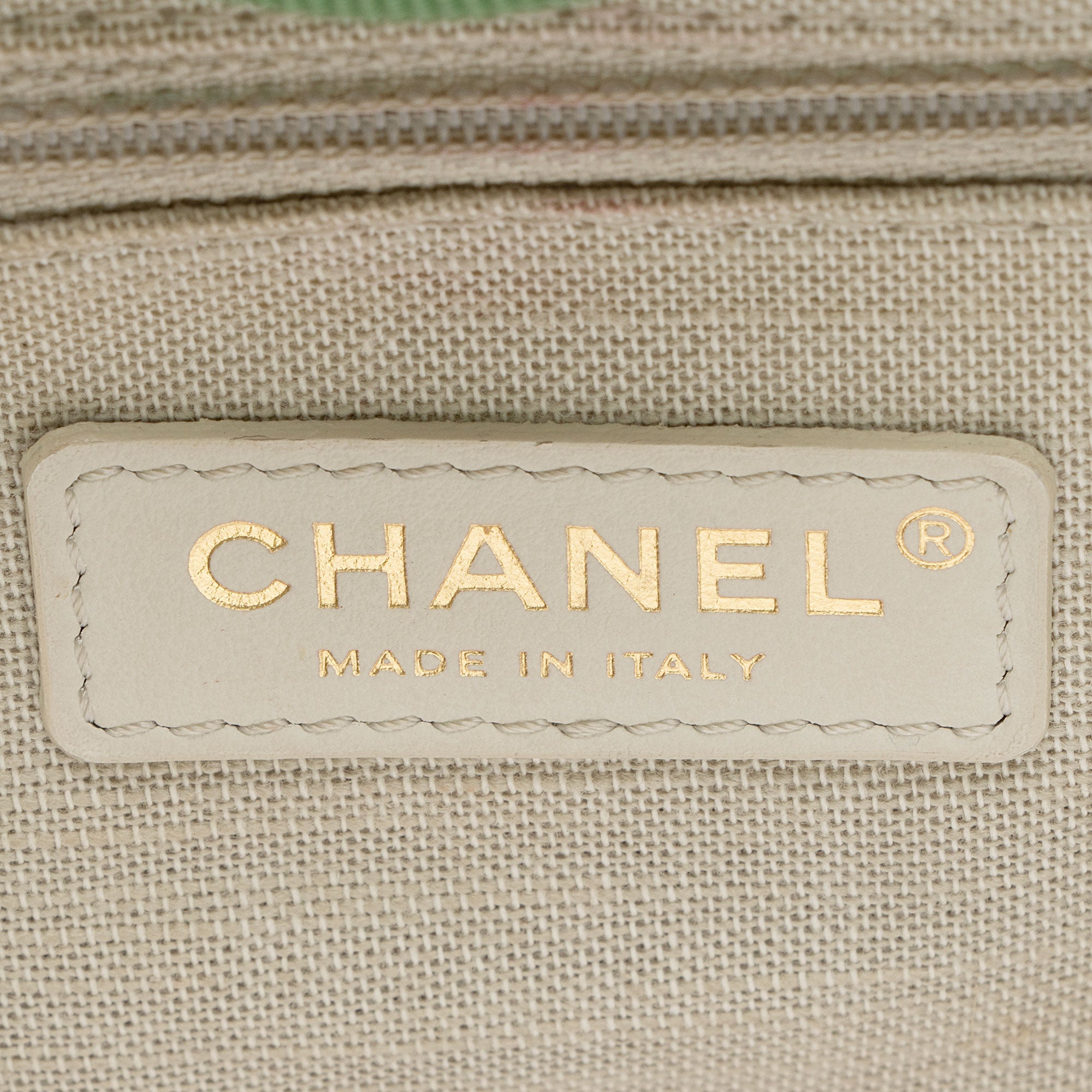 Chanel Mixed Fibers Deauville Small Tote