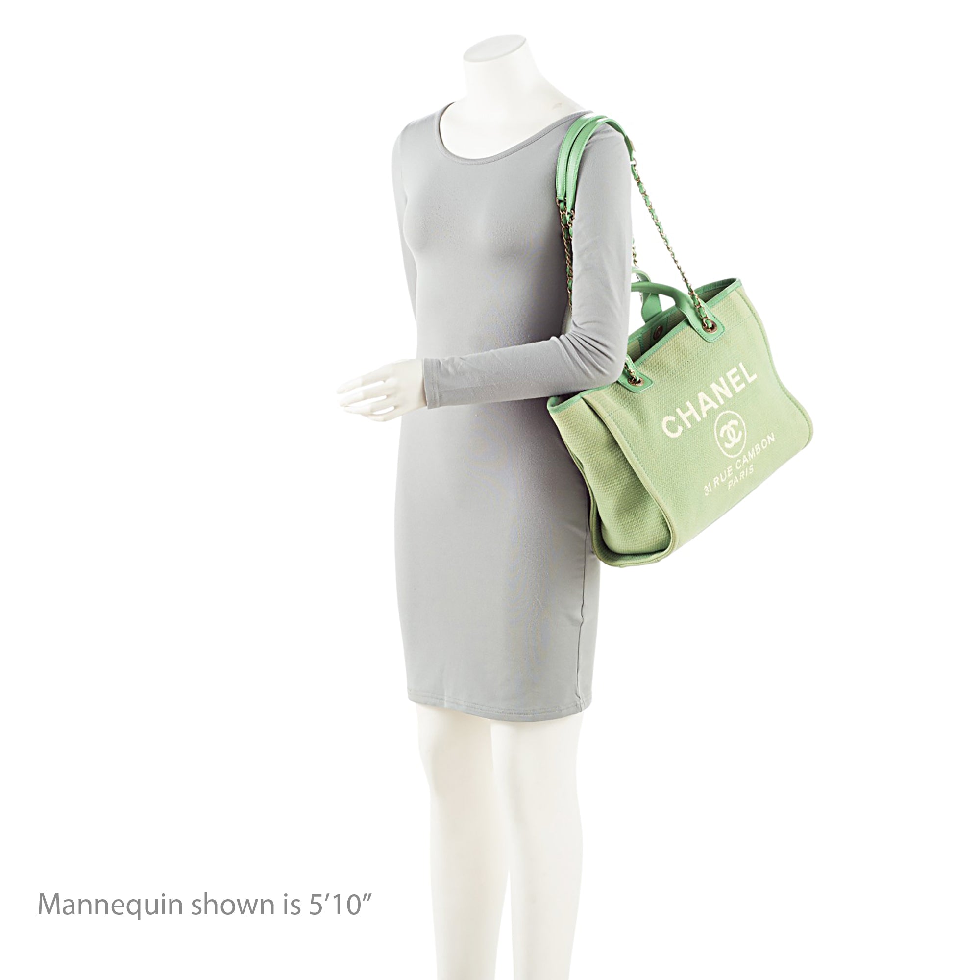 Chanel Mixed Fibers Deauville Small Tote