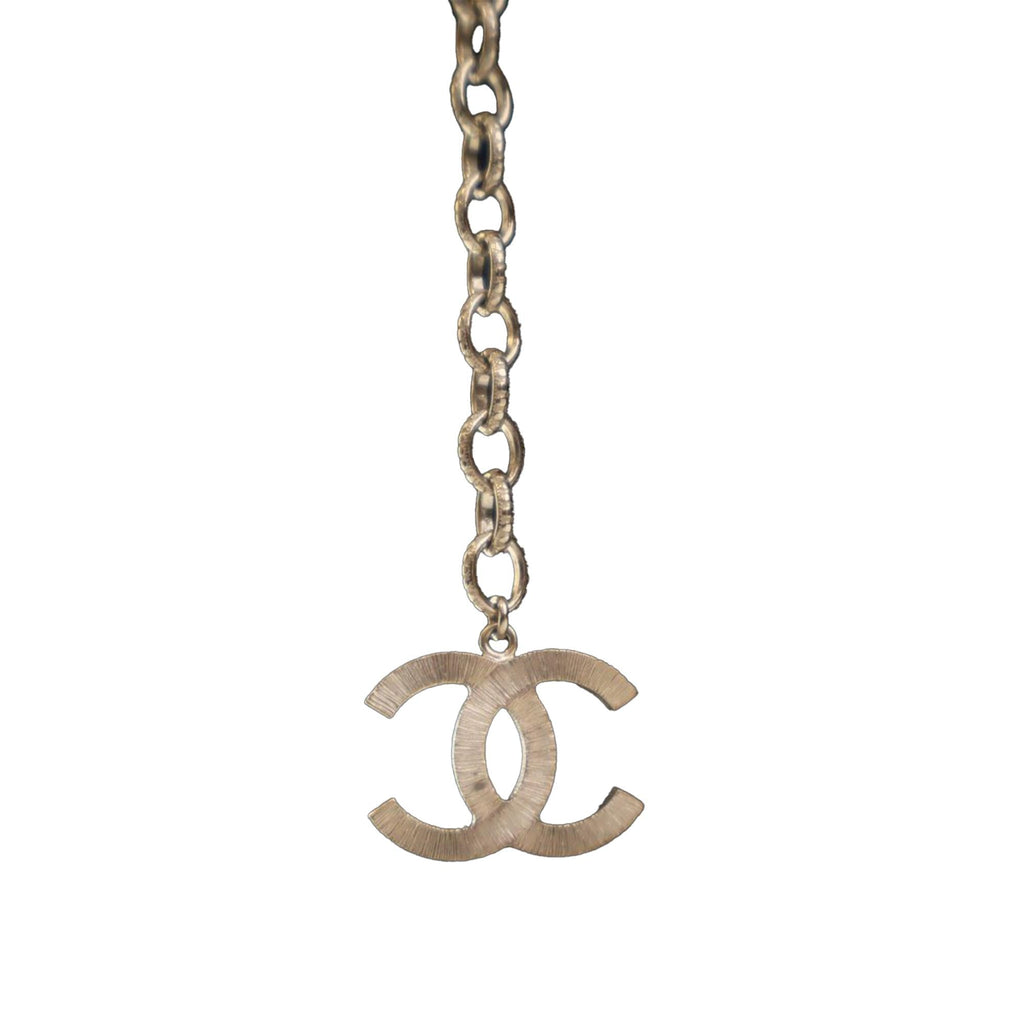 Chanel Multi Strand Knotted Faux Pearl Necklace
