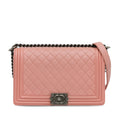 Chanel New Medium Lambskin Boy Flap (SHG-E3e9vY)