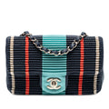 Chanel New Mini Pleated Perforated Lambskin Single Flap