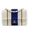 Chanel New Mini Pleated Perforated Lambskin Single Flap