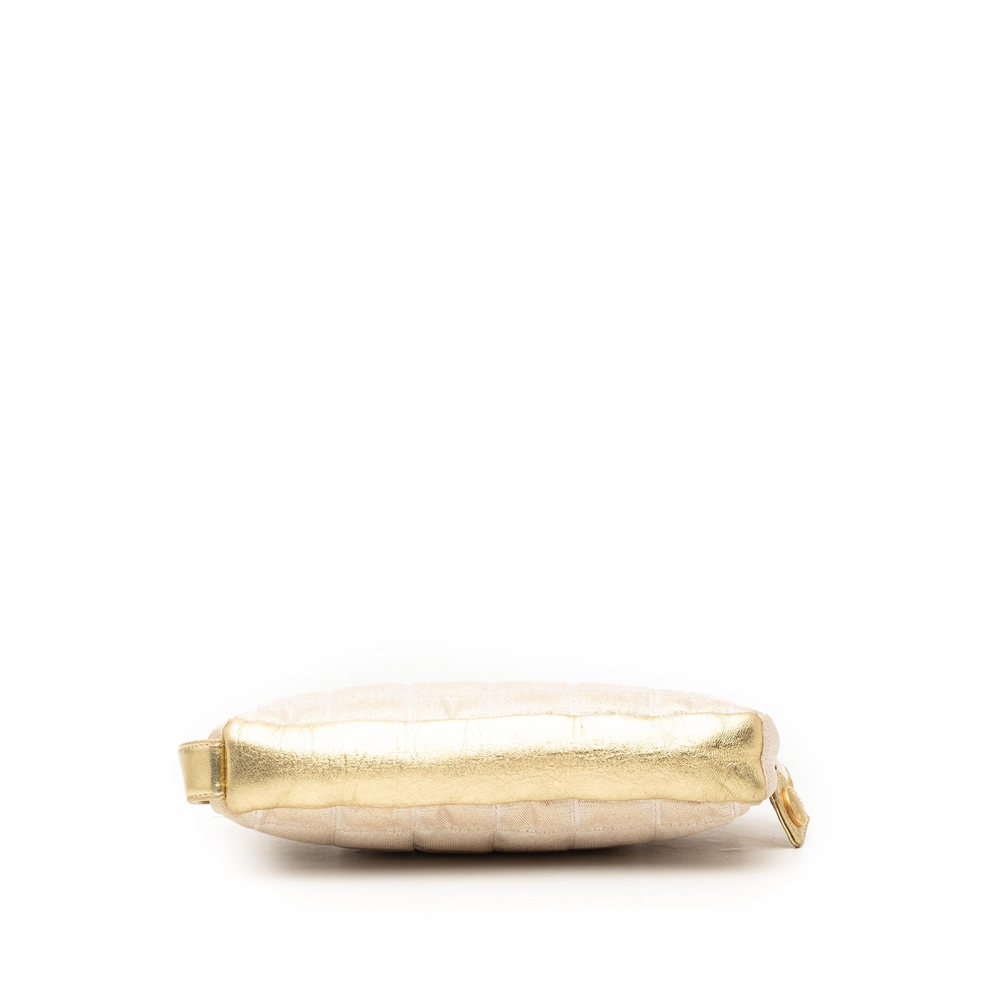 Chanel New Travel Line Canvas Pouch