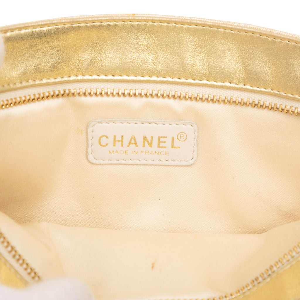 Chanel New Travel Line Canvas Pouch