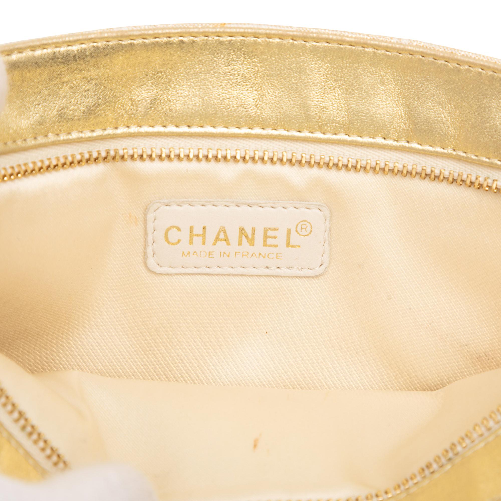 Chanel New Travel Line Canvas Pouch