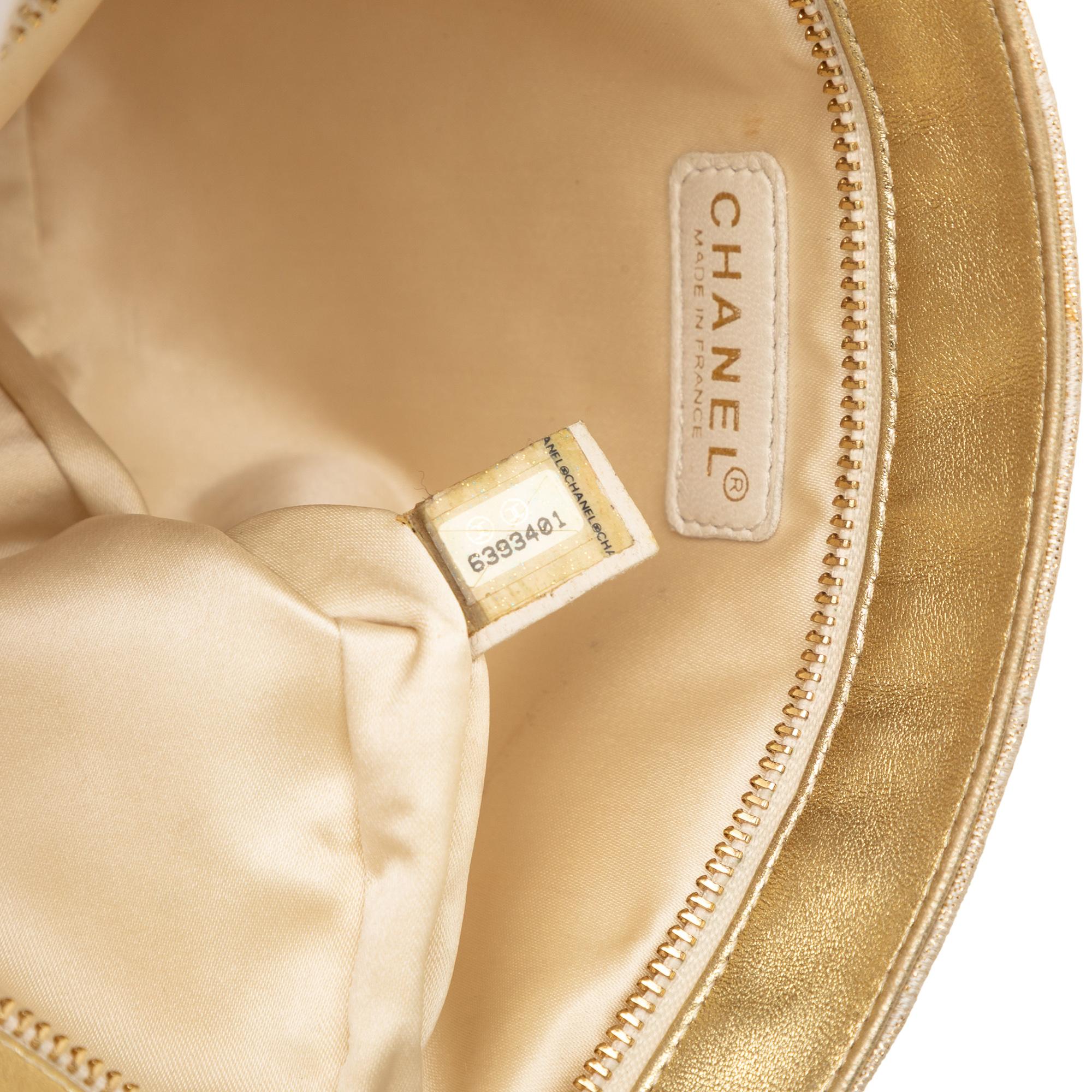 Chanel New Travel Line Canvas Pouch