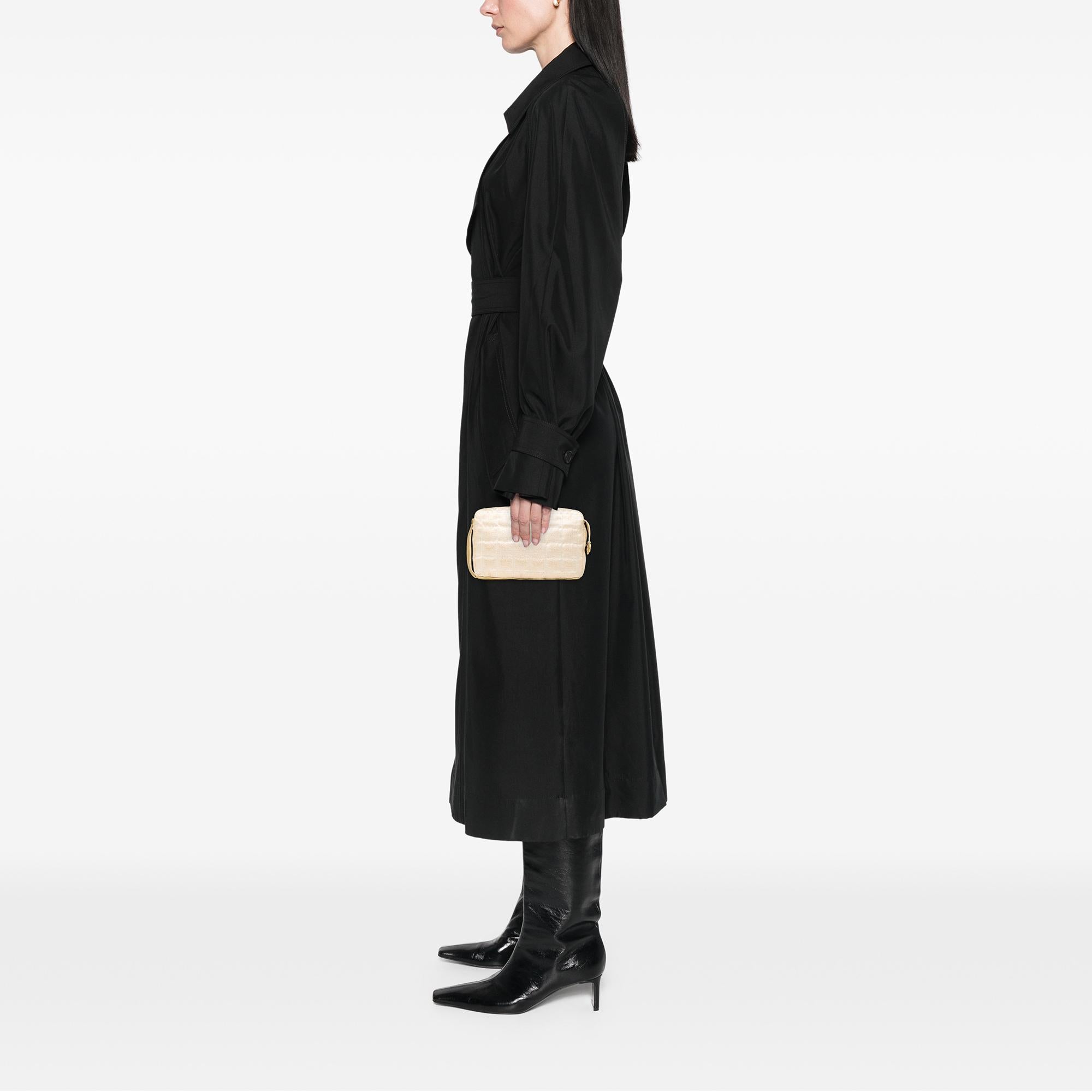 Chanel New Travel Line Canvas Pouch