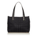 Chanel New Travel Line Canvas Tote Bag (SHG-26298)