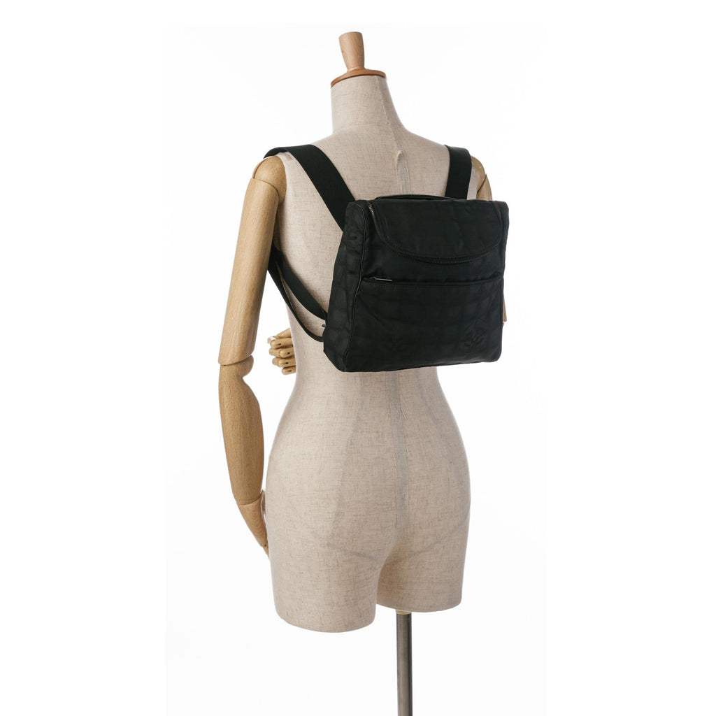 Chanel New Travel Line Convertible Backpack (SHG-Kjmrgc)