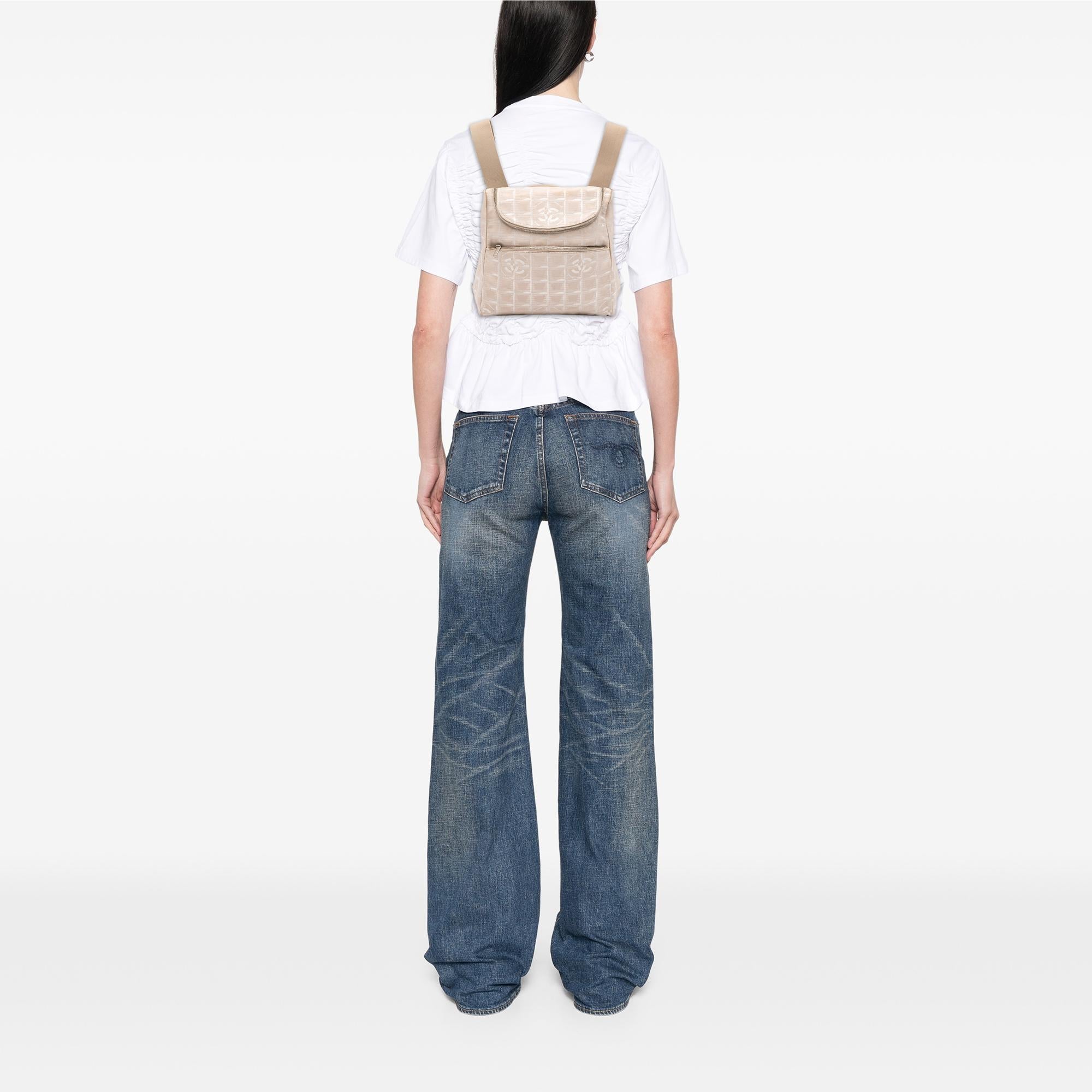 Chanel New Travel Line Nylon Backpack