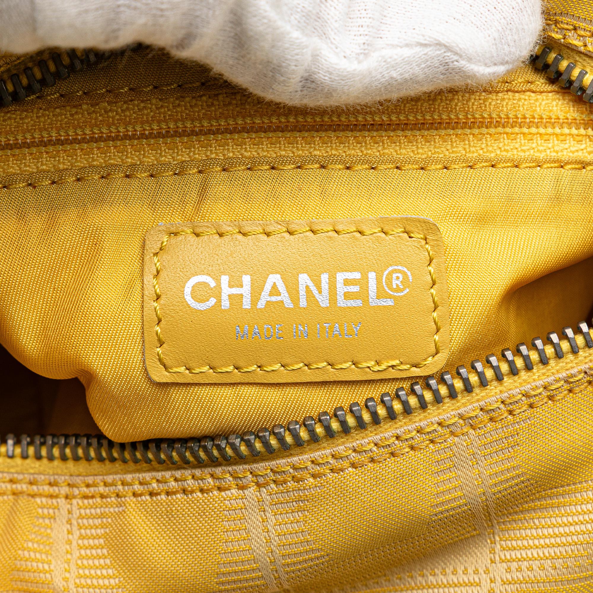 Chanel New Travel Line Nylon Barrel Shoulder Bag