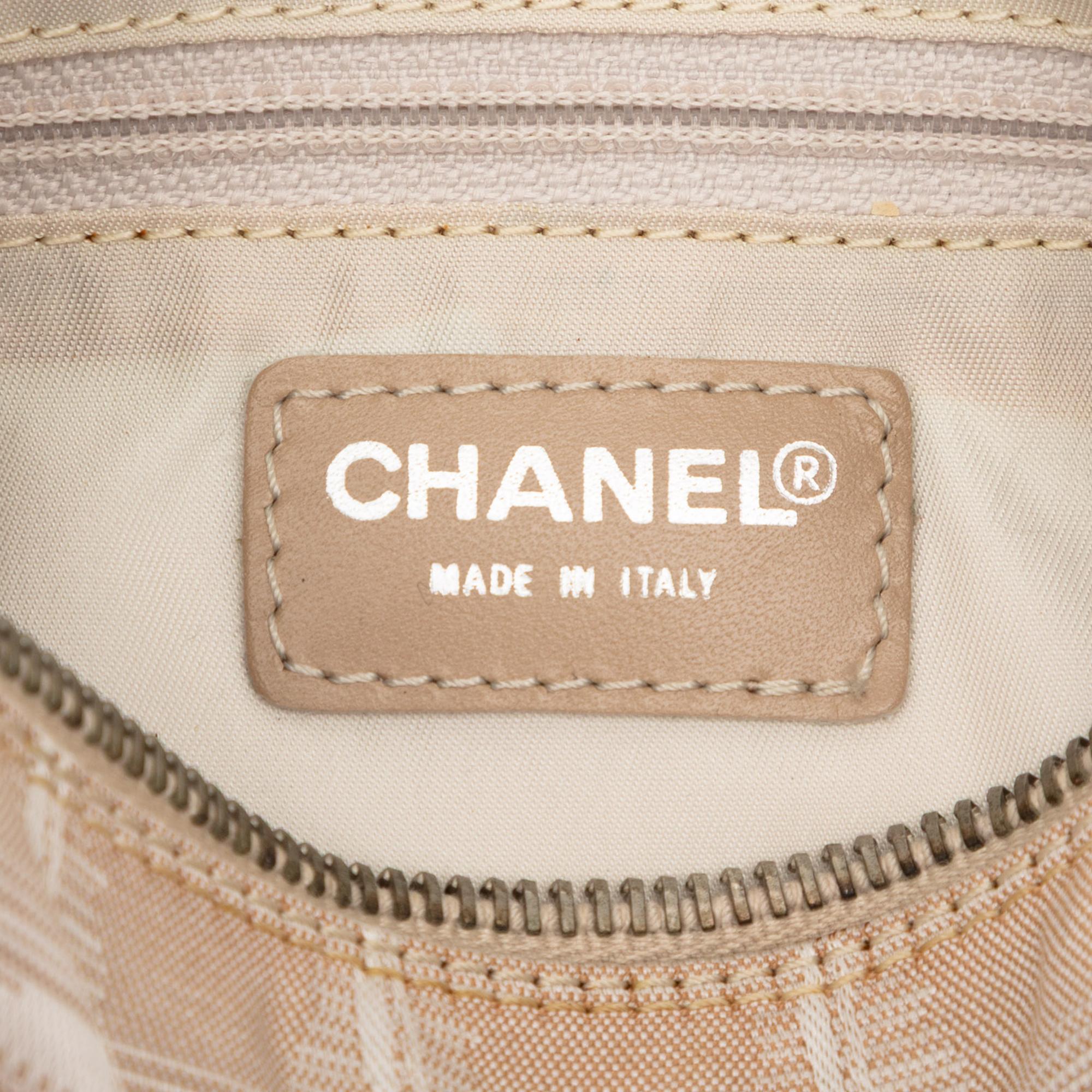 Chanel New Travel Line Nylon Barrel Shoulder Bag