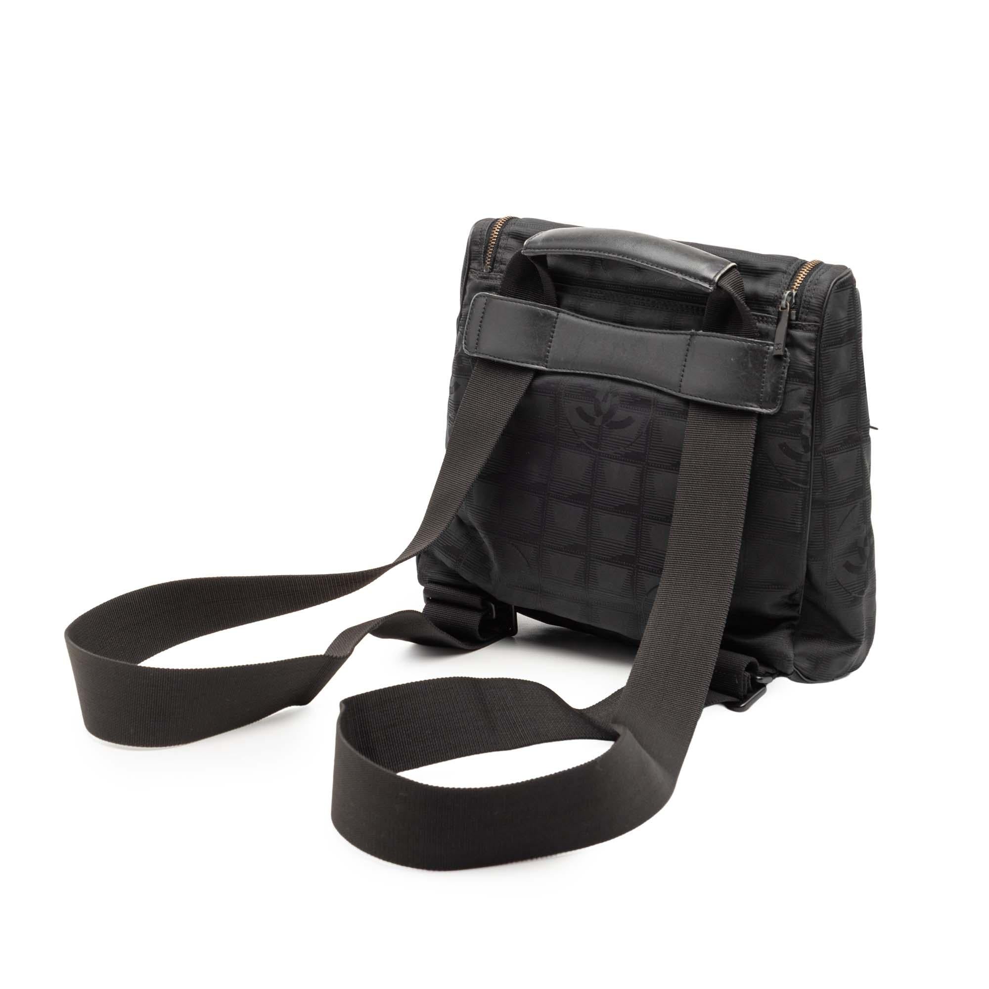 Chanel New Travel Line Nylon Convertible Backpack