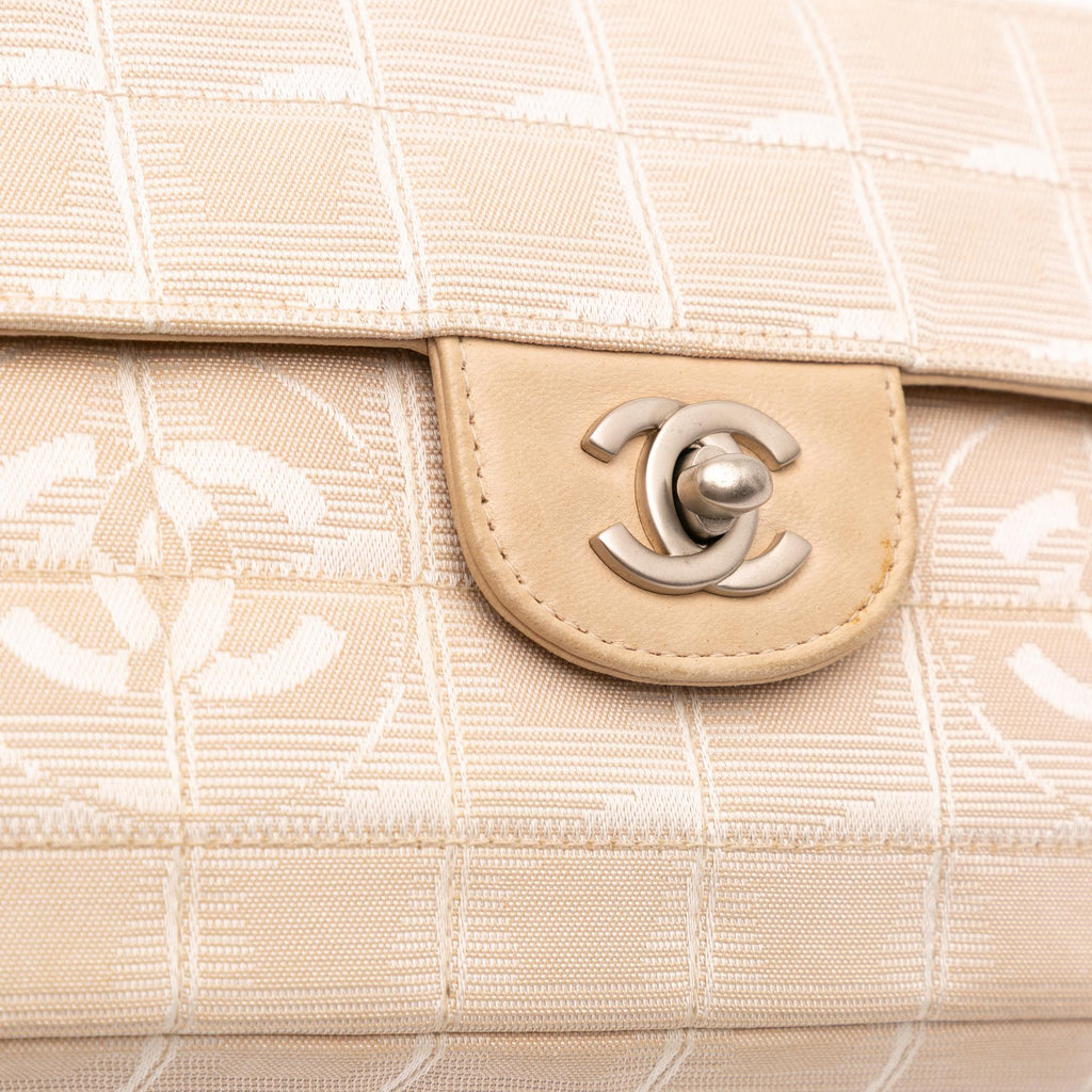 Chanel New Travel Line Nylon East West Flap