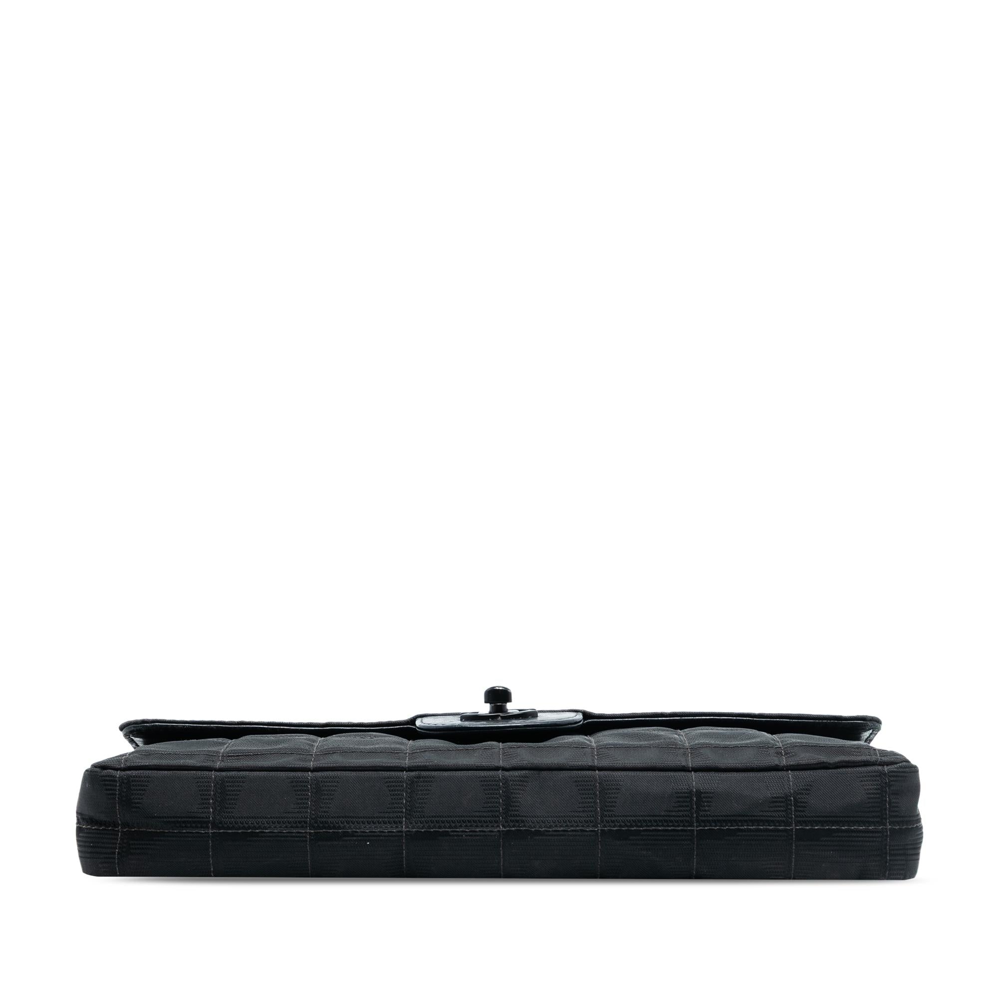Chanel New Travel Line Nylon East West Flap