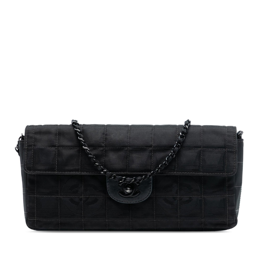 Chanel New Travel Line Nylon East West Flap