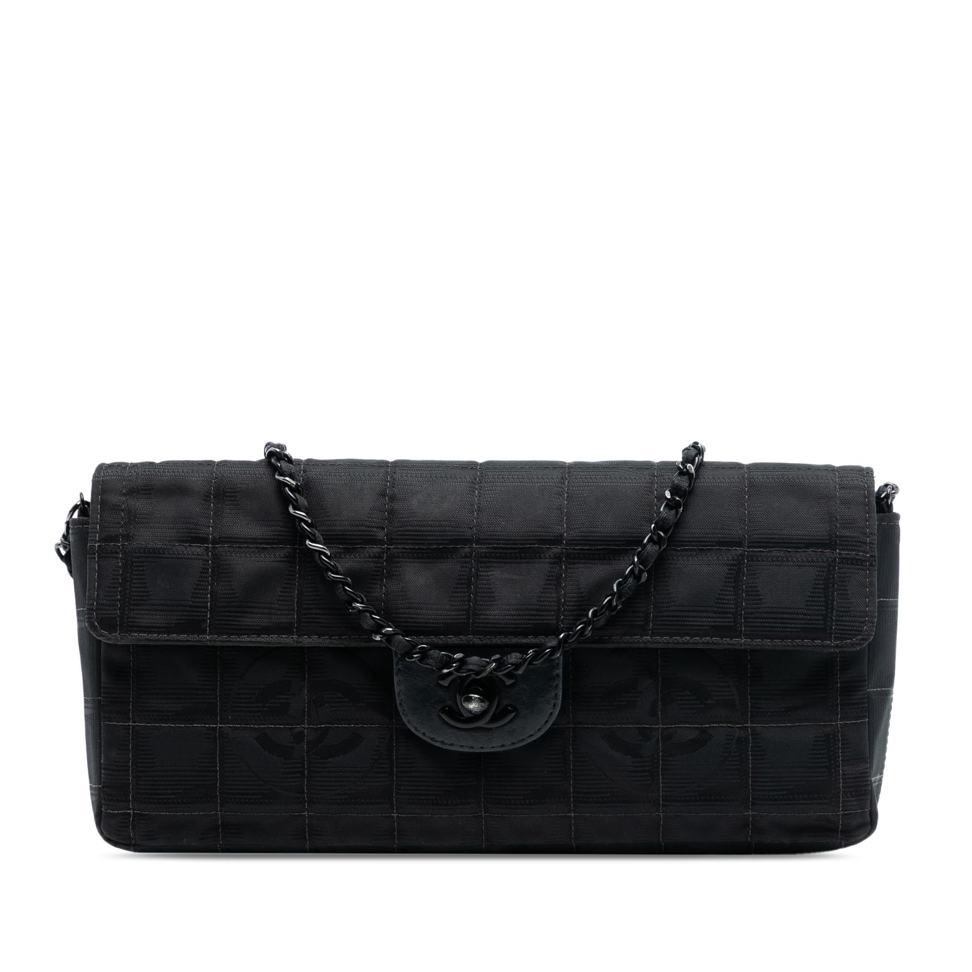 Chanel New Travel Line Nylon East West Flap